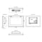 Siemens SIMATIC HMI MTP1200 Unified Comfort Panel hygienic IP69 6AV2128-3MB40-0AX0 - alternate 2