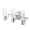 Jonathan Y Bolha 18 in. 3-Light Minimalist Modern Bubble Acrylic/Iron Integrated LED Vanity Light, Chrome JYL7224A - alternate 6
