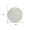 Homeroots 8' Taupe And Silver Round Geometric Washable Indoor Outdoor Area Rug 594517 - alternate 4