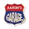 Signmission Aaron's Garage, 18 Inch X 18 Inch, Vinyl Decal SHI-D-18-383-AARON - alternate 1