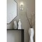 Z-Lite Dominique Brushed Nickel 1 Light Wall Sconce 2012-1S-BN - alternate 2