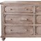 Homeroots 70" Natural Solid Wood Six Drawer Double Dresser 524553 - alternate 3