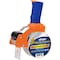 Duck Brand Brand Bladesafe Antimicrobial Tape Gun with Tape, Orange DUC1078566 - alternate 2