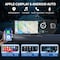 Wrightmaster 10.26 in HD Touch Screen Car Stereo, with CarPlay, Android Auto, White Built-in Clock, Dual Cameras ZR-S-Dial-white - alternate 5