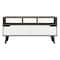 Homeroots 54in Brown And White Particle Board Open Shelving TV Stand 478450 - alternate 1