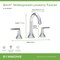 Symmons Birch Widespread Two-Handle Bathroom Faucet with Push Pop Drain Assembly (1.0 GPM) SLW5912PP - alternate 2
