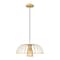 Z-Lite Valencia Modern Gold 1 Light Pendant 623P16-MGLD - alternate 1