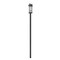 Z-Lite Fortis Sand Black 2 Light Outdoor Post Mounted Fixture 5031PHBR-5009P96-BK - alternate 2