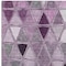 Homeroots 5' X 8' Merlot Purple And Lavender Geometric Washable Indoor Outdoor Area Rug 583041 - alternate 2
