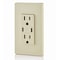 Leviton USBReceptacle, 15A, 1/2hp, Ivory, Thrmplstc T5635-I - alternate 2
