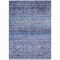 Homeroots 9' X 12' Blue Aqua And Charcoal Floral Washable Indoor Outdoor Area Rug 606186 - alternate 5