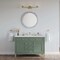 James Martin Vanities Chicago 48 in. Single Vanity, Smokey Celadon, w/ 3 CM White Zeus Silestone Top 503-V48-SC-3WZ - alternate 2