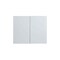 Cambridge Radiance 36 in. W x 12 D x 30 in. H Ready to Assemble Slab Wall Kitchen Cabinet in White Gloss SA-W3630-WG-KIT - alternate 1