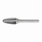 Widia SF SERIES IMPERIAL CARBIDE BURR, RADIUS END, TREE HEAD, .5 DIA 2729736 - alternate 1