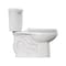 American Standard Complete Toilet, Elongated Bowl, 1.28 gpf Flush, 12 in Rough-In, 15 in H Rim, White 736CA101.020 - alternate 3