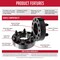 Coyote Wheel Accessories WHEEL ADAPTERS 6 x 135 Millimeter 6 x 531 Inch Axle Bolt Circle 6 x 135 Millimeter 6 x 531 Inch 6135-6135H-C142 - alternate 2