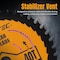 Powertec 6-1/2in Circular Saw Blade, 5/8in Arbor, 1/16in Kerf, 40-Tooth Carbide-Tipped Blade, 2PK 14023-P2 - alternate 3