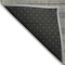 Homeroots 9' X 12' Khaki Beige And Gray Striped Washable Indoor Outdoor Area Rug 588092 - alternate 2