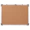 Deli Cork Board 18x24, Self-Healing Natural Cork, Aluminum Frame, Yellow E39052 - alternate 2
