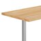 Flash Furniture Bennett 30 in x 48 in Solid Wood Indoor Tabletop in Natural with Dual 5 in x 22 in Dining Height GSF-REC3048-NAT-T0522S-GG - alternate 5