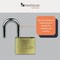 Newhouse Hardware Heavy-Duty Brass Padlock, 2 Keys, Solid Keyed Padlock NHH-KYLK-BRS - alternate 2