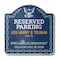 Signmission USS HARRY S TRUMAN CVN 75, 18 Inch x 18 Inch, Heavy Gauge Aluminum A-DES-N-1818-3566 - alternate 1
