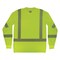 Ergodyne Hi-Vis Shirt, XL, Lime, Long Sleeve 22255 - alternate 1