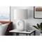 Monarch Specialties Lighting, 26"h, Table Lamp, White Ceramic, Ivory / Cream Shade, Contemporary, Modern I 9679 - alternate 2