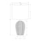 Monarch Specialties Lighting, 17"h, Table Lamp, Natural Rattan, Beige Shade, Transitional I 9854 - alternate 2