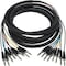 Monoprice 6 Meter (20ft) 8-Channel 1/4inch TRS Male to 1/4inch TRS Male Snake Cable 601196 - alternate 1