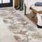 Jonathan Y Giglio Modern Botanical Flower Orange/Blue/Cream 2 ft. x 8 ft. Runner Rug CTP202B-28 - alternate 1