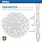 Us Weight 1.5" x 10' White Plastic Safety Chain ft. SunShield UV Resistant Technology U2410WHT - alternate 2