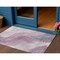 Homeroots 3' X 5' Mauve And Pink Abstract Washable Indoor Outdoor Area Rug 611381 - alternate 1