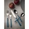 Mepra Fantasia Flatware Set - 5 Pieces - Petroleum 10N722005 - alternate 3