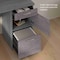 Bestar U Shaped Desk U-Shape Desk, 95-1/2" D X 66-1/2" H, 66" W X Bark Gray 46410-47 - alternate 4
