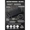 Sierra Grates 4 in. H X 10 in. W Powder Coat Steel, Textured Black Floor Register MTR410-BLK - alternate 2