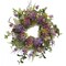 Homeroots 22" Purple Artificial Summer Hydrangea Wreath 516075 - alternate 1