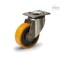 Elesa 451423 Medium-heavy duty castors Mould-on polyurethane coating plate bracket 451423 - alternate 1