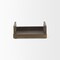 Homeroots 10in Gold Metal Hand Finished Vanity Tray With Handles 731274 - alternate 3