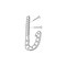 Oatey 2 in. DWV J-Hook Pipe Hanger White 33509 - alternate 1