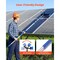 Vevor Solar Panel Cleaning Kit Water Fed Pole Kit 33 ft with Brush and Squeegee HW6-10m(55CM)-US - alternate 2