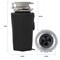 Eco Logic 1/2 HP Continuous Feed Garbage Disposal with Stainless Steel Sink Flange 10-US-EL-5-3B - alternate 4