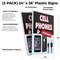 Signmission Cell Phones & Accessories, Plastic Signs Only 24 Inch x 36 Inch, Corrugated Plastic, 2PK CSB-2436-2PACK-Cell Phones & Accessories - alternate 2