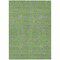 Homeroots 3' X 5' Lime Green And Purple Geometric Washable Indoor Outdoor Area Rug 599208 - alternate 4