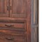Homeroots 37" Brown Solid Wood Three Drawer Chest 524609 - alternate 2