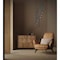 Z-Lite Forest 7 Light Chandelier, Matte Black, 18 In W x 23.75 In H 919MP24-7R-MB-LED - alternate 2
