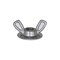 Auveco Washer Base Wing Nut 1/4in-20, 50PK 10036 - alternate 1