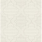 A-Street Prints Ernest Taupe Quilted Quatrefoil Wallpaper 4135-27291 - alternate 1
