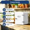Simple Deluxe YSSOA Mini Fridge, Portable 9 Can Small Skincare, Drinks, Food with Observation, Freon-Free Cooler HKFRIGMINI5OBWWHT - alternate 3