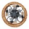 Jonathan Y Archer 20.25" 4-Light Coastal Bohemian 6-Speed Metal/Seagrass Mobile-App/Remote-Controlled Lantern L JYL9733A - alternate 2